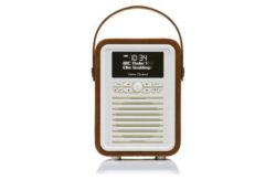 VQ Retro Mini DAB Radio - Brown.
